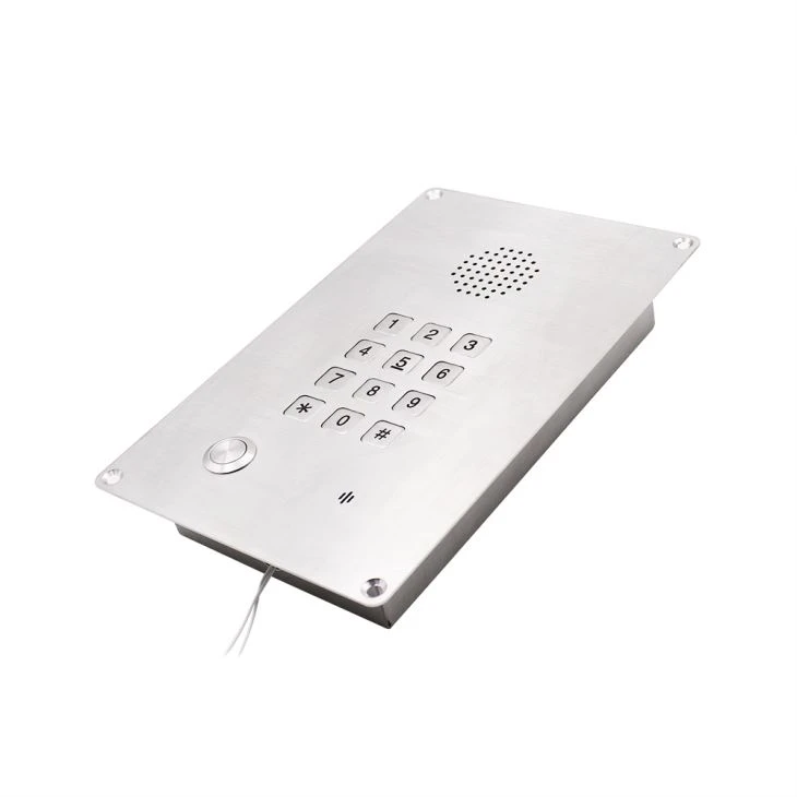 Flush Mounted Clean Room Analog Telephone JR309-FK