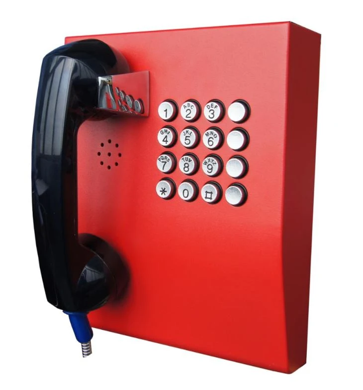 16 কী JR207-FK-অ্যানালগ সহ আউটডোর POE চালিত টেলিফোন