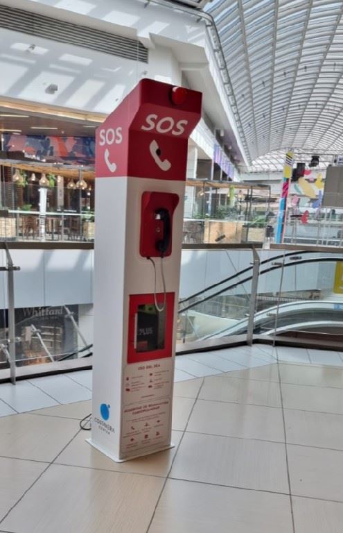JR210-1B-SIP চিলির শপিং মলে ইনস্টল করা হয়েছে