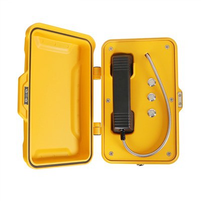 IP66 ওয়েদারপ্রুফ আউটডোর অ্যানালগ পাবলিক ফোন JR101-3B-অ্যানালগ